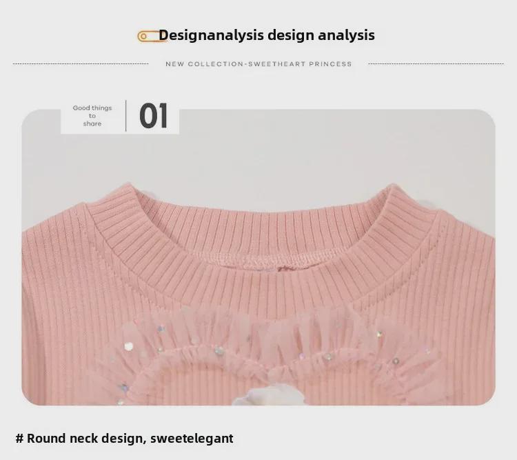 Aisha Prinzessinnenrock: Stilvolles Frühling/Herbst-Kleid für Mädchen, Kollektion 2025