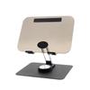360° Rotating Acrylic Tablet Stand: Transparent, Foldable, Portable for Desktop Use