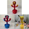 Marvel Spiderman Dancing Cactus Talking Plush Toy With Music And Dancing For Kids Playtime