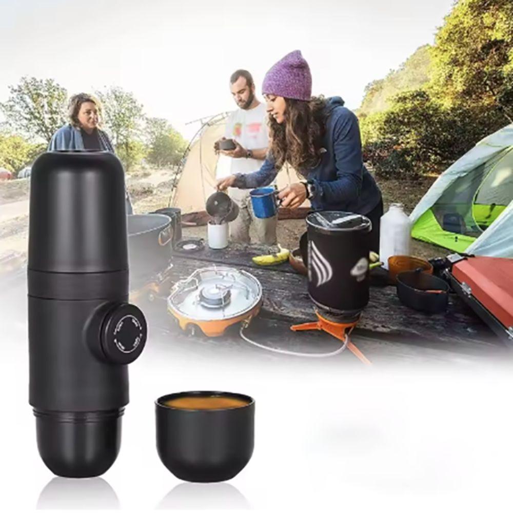 Håndpresse Reise Kaffemaskin 140ml Kapsel Kaffemaskin Espresso Kaffemaskin Utendørs