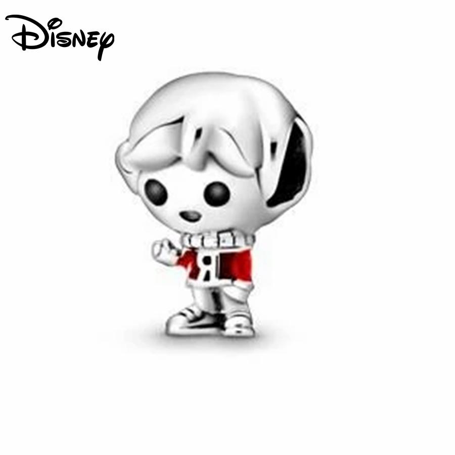 925 Silver Pendant Mickey Winnie Cute Series Charms Beads Fit Bracelet Necklace Women DIY Festival Luxury Jewelry Gifts