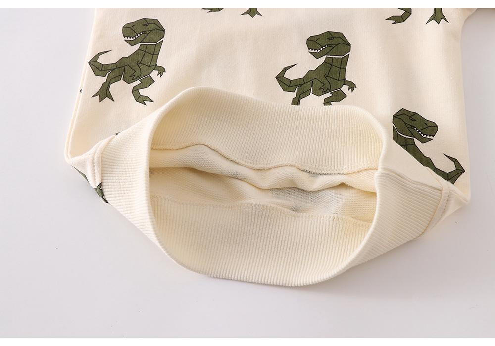 Children's Cartoon Cotton Long Sleeve Sweatshirt - Boys' Autumn Round Neck Casual Wear