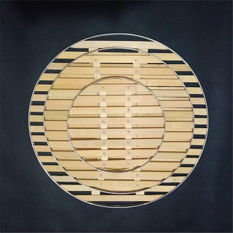 ZISIZ Edged Bamboo Steamer Mat