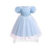 2024 Summer Elsa Princess Dress Summer Ice and Snow Love Sand Dress New Glowing Girls Elsa Dress SB30