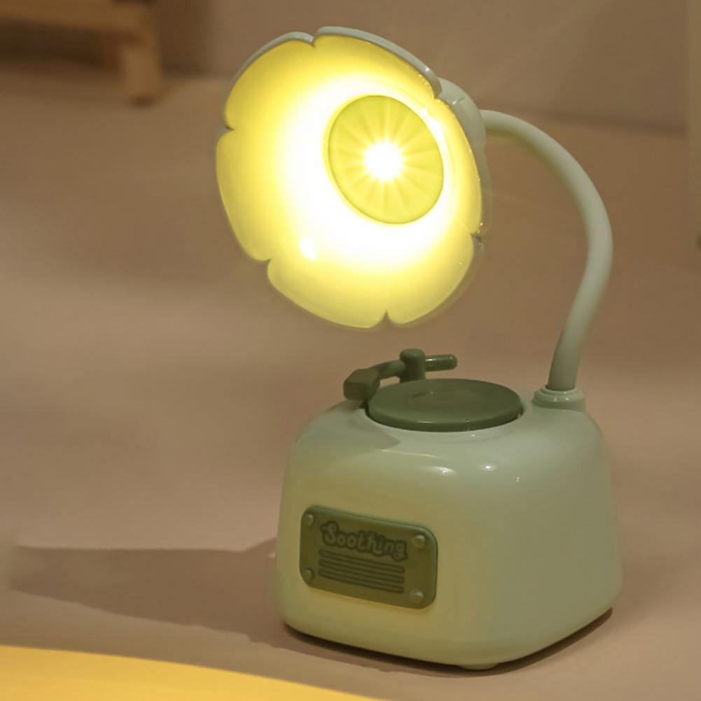 Vintage Lamp Cute Night Light Decor with Music Box for Living Room Bedroom