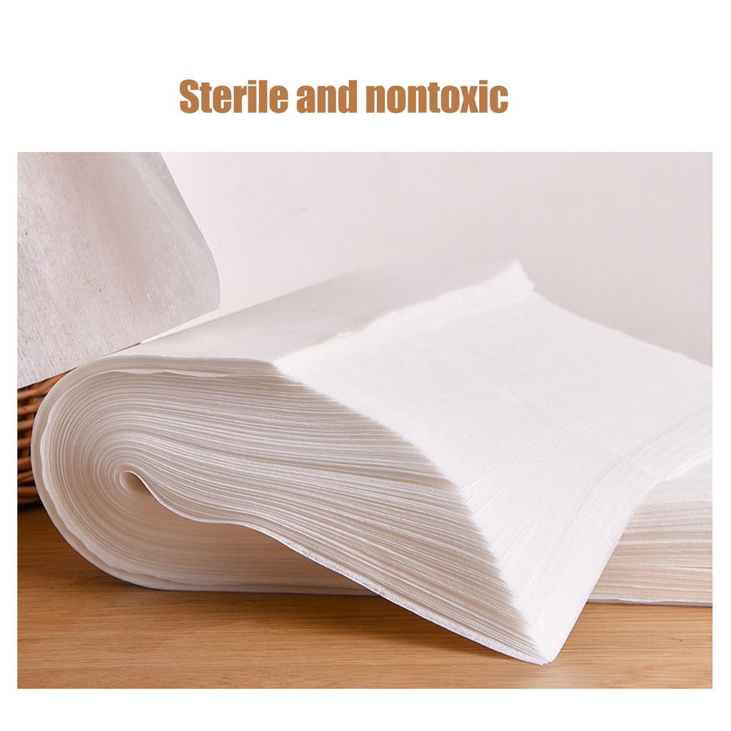 95 Pcs Disposable Towel White Non Woven Fabric Disposable Guest Towels for Beauty Salons Foot Bath Shops