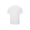 Li-Ning Fitness Series Printed Letter Crew Neck Short Sleeve T-Shirt Men Tops White ATST101-2
