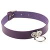 Leather choker collar Round Circle pendant Choker Necklace Women Punk Style chocker Fashion Goth jewelry