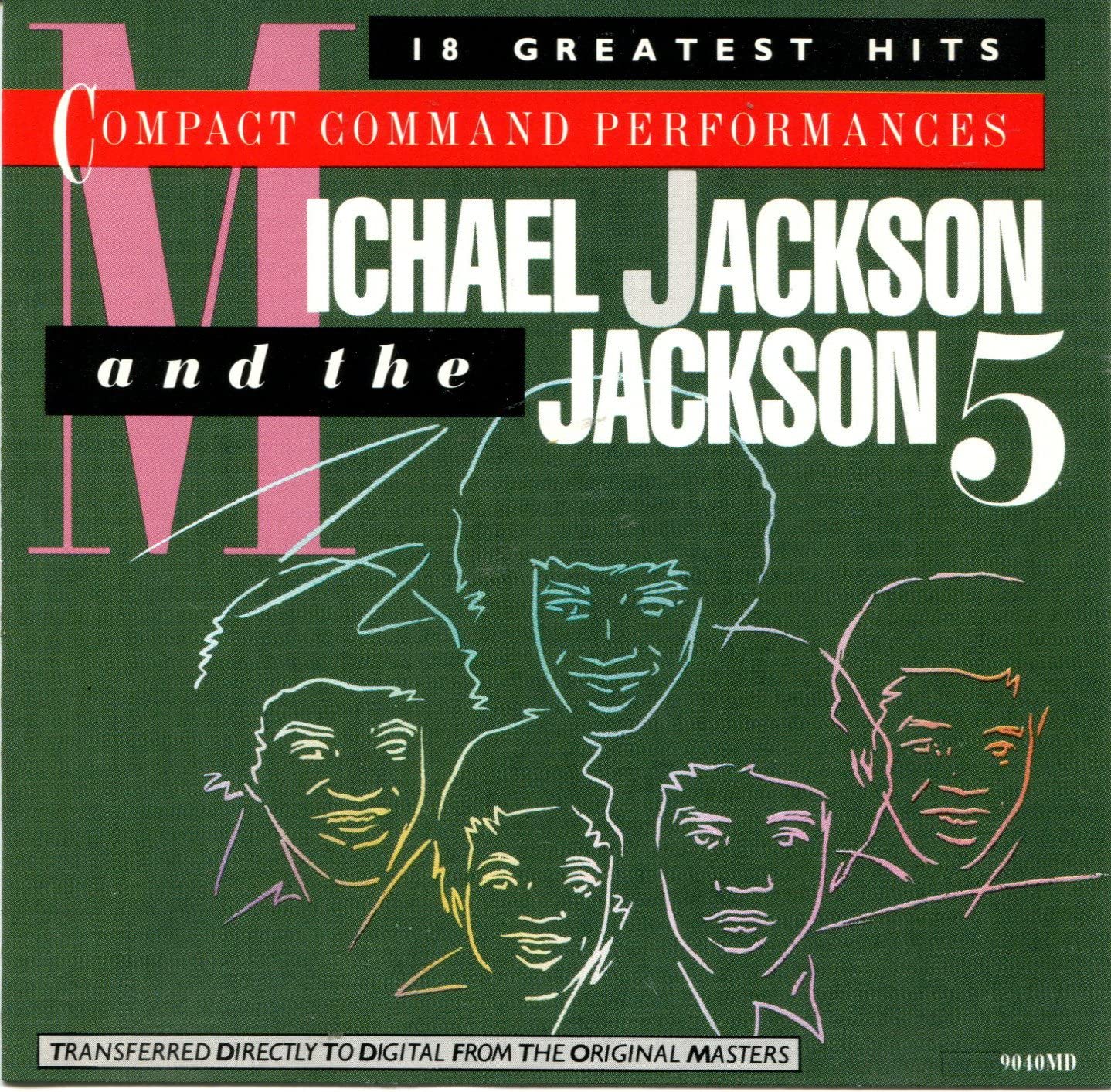 

CD JACKSON 5 - CD Command Performances MCD09040MD US Soul/Funk Used