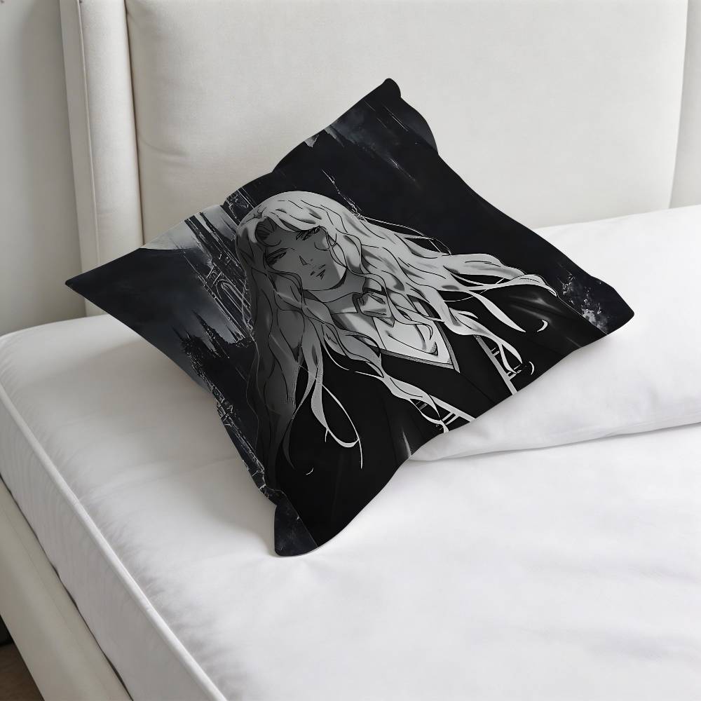 Game CCastlevania Alucard Decorative Square Pillow Cover Soft  Comfortable Pillow Case Sofa Bed Home Decoration