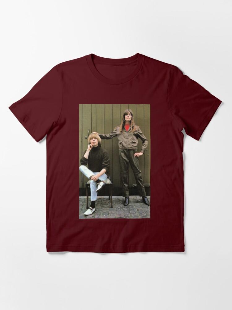 Françoise Hardy Brian Jones and Françoise Hardy Essential T-Shirt