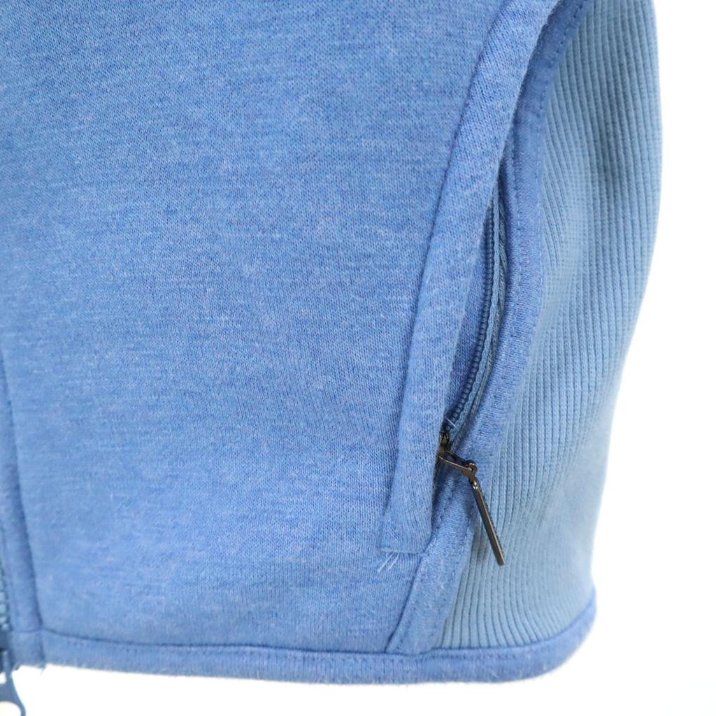 Adidas by Stella McCartney Long Sleeve Sweat Zip Hoodie OT Blue Women Used