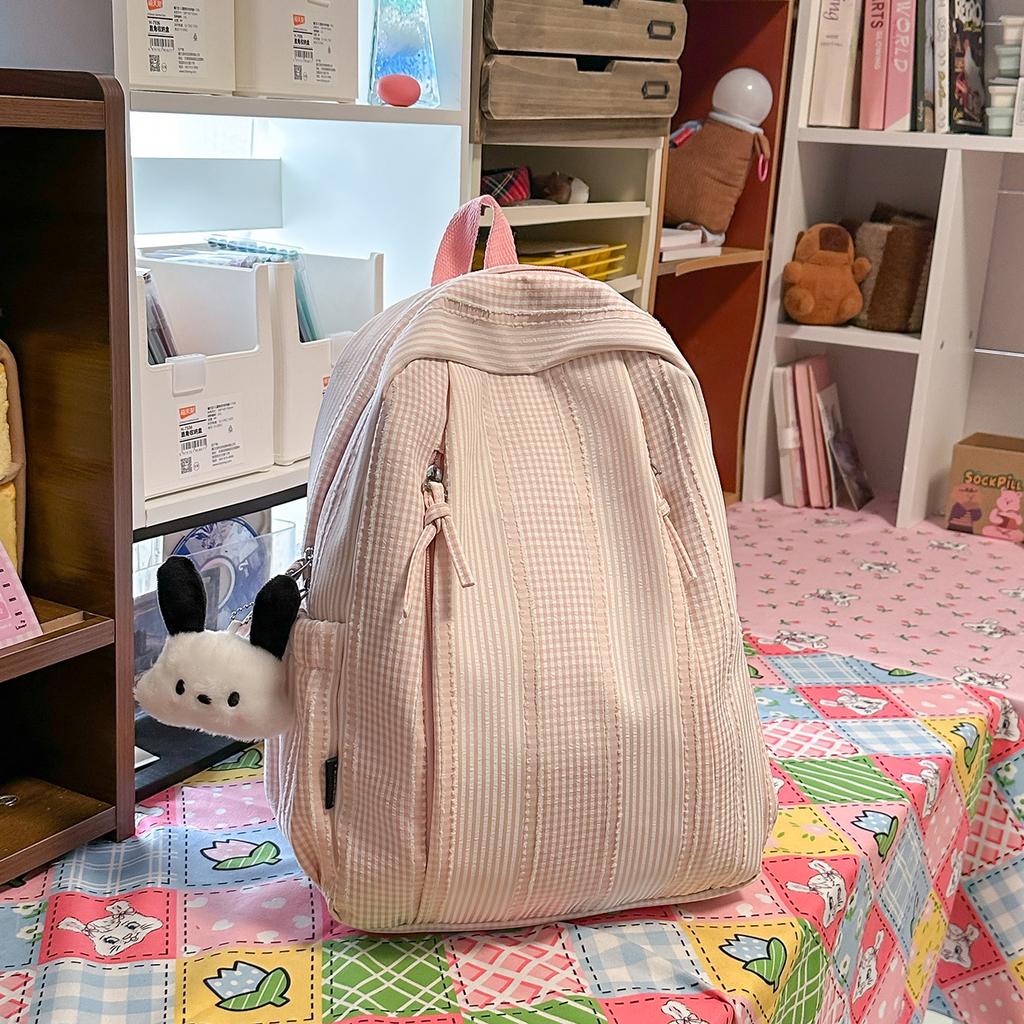 Schoolbagins Style High-value Schoolbag Female Niche Junior High School Girl High School Student Backpack Female Primary School Student Cute Backpack