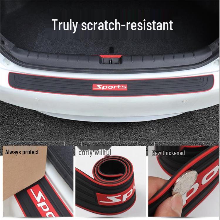 Car Trunk Protection & Decoration Anti-Collision/Scratch Rubber Strip