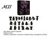 Spooky Desktop Decorations Halloween Advent Calendar, 24 Day Countdown Box with Witch Ghost Funny Character Gift Set Figurines, Collectible