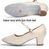 Women's Modern Ballroom & Latin Dance Shoes - Elastic Opening, Perfect for Practice & Social Dancing