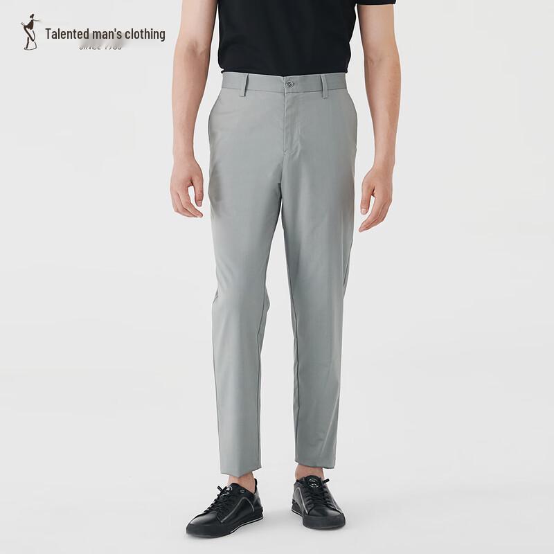 TRIES Men s Casual Straight-Leg Pants L
