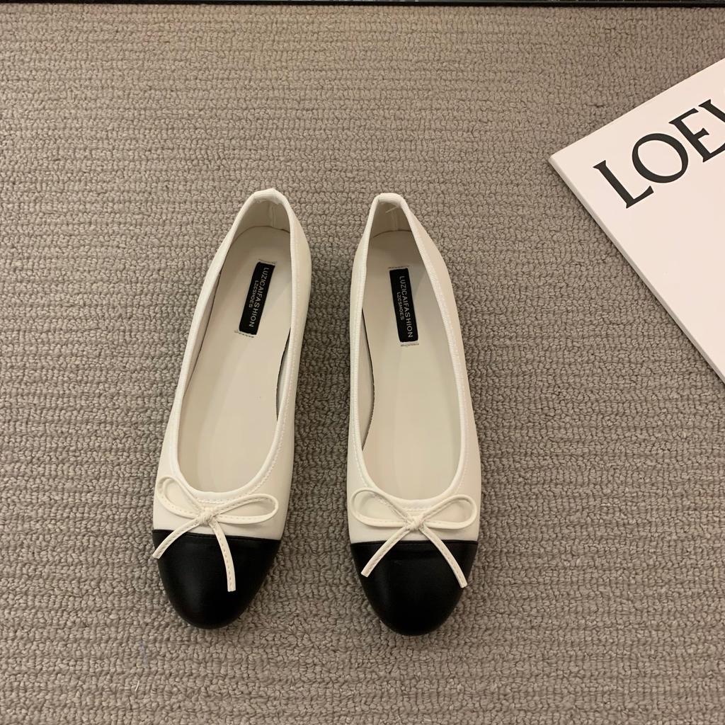 Fashion Bailamos Women Brand Ballet Shoes Fashion Bow In Autumn 2025Pregnant Women's Flats Casual Women's Dress Shoes Mujer