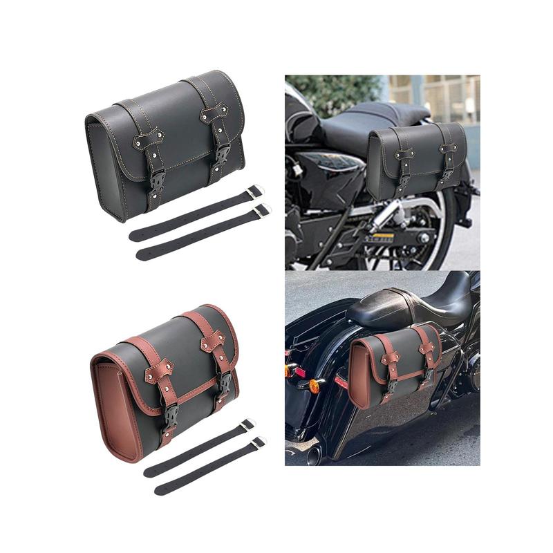 Generic Motorcycle Tool Bag Fork Bag Easy to Install Motorbike Saddle Bag
