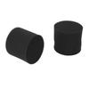 2 Pcs Speaker Port Tube Foam Reduce Standing Wave Bass Air Port Sponge Plugs for Speaker Cabinet Port Tube 90mm Dia.