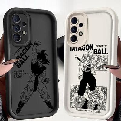 Soft Shell Case for Samsung Galaxy A16 A23 A12 A36 A14 A32 A34 A56 A26 A22 A24 A13 A33 Dragon Ball Goku Trunks