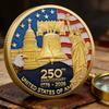 1776 To 2026 American Freedom Coin Features Bell Designs Independence Memorial Coin