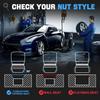 Wheel Lock Lug Nut Set M12 X 1.5 Anti Theft Fit Honda Accord Civic CRV Odyssey Acura Hyundai Accent Kia Lexus Mazda Toyota 4Runner Camry FJ Cruiser