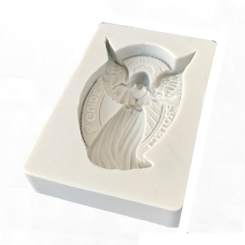 Angel Fairy Resin Epoxy Mold Jewelry Pendant Crystal Casting Making Silicone Mold for DIY Craft Tool Cake Decor Mold