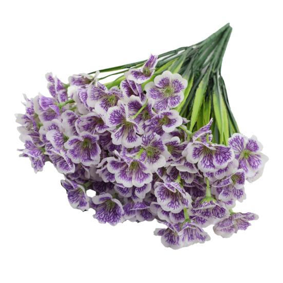 Artificial Flower No Maintenance No Watering No Fading Bright Color Realistic Lifelike Artificial Flower Wedding Party Home Decoration