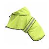 Dog Raincoat Leash Hole Design Hooded Rain Jacket Easy To Clean Reflective Pet Slicker for Rainy