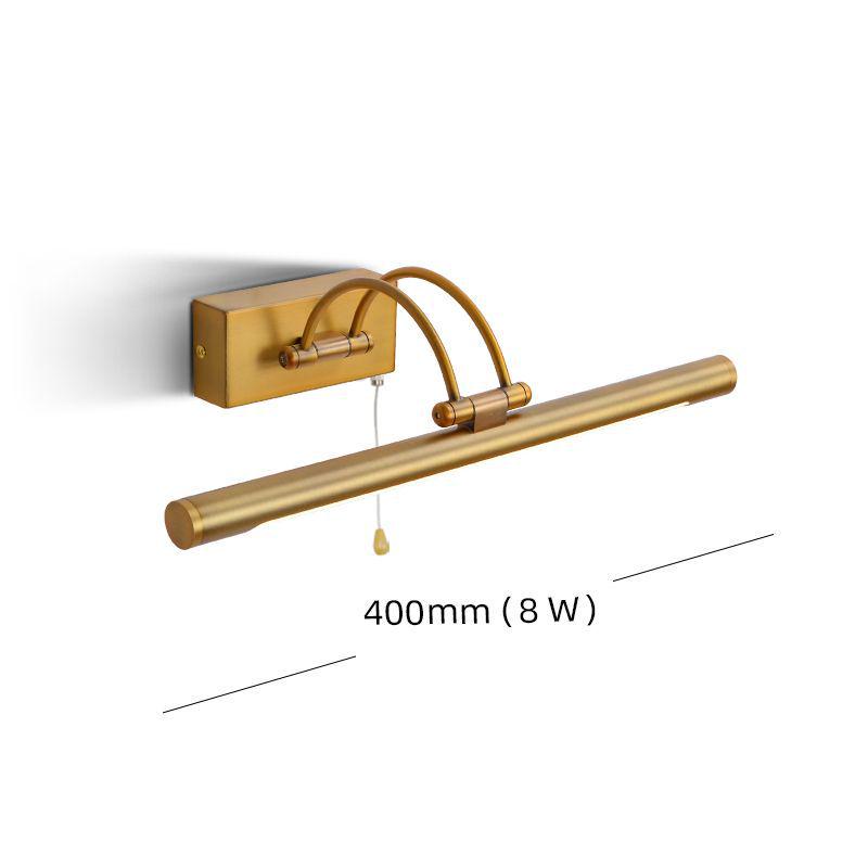 Wantu LED Adjustable American-Style Vanity Light: Waterproof Bathroom Mirror Makeup Fill Light with Swing Arm