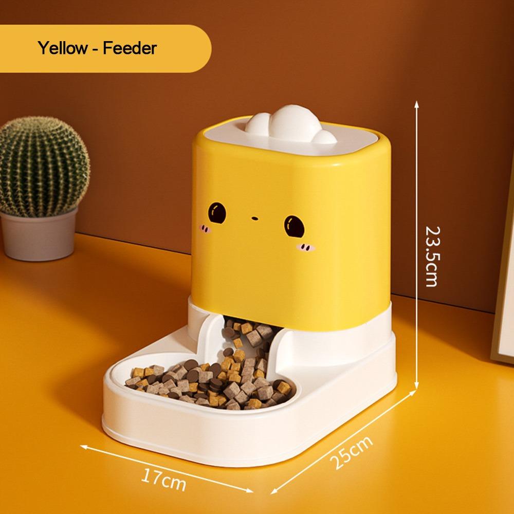 Automatic Cat Feeder Convenient Dog Feeder Cute Pet Water Dispenser  for Cats and Dogs