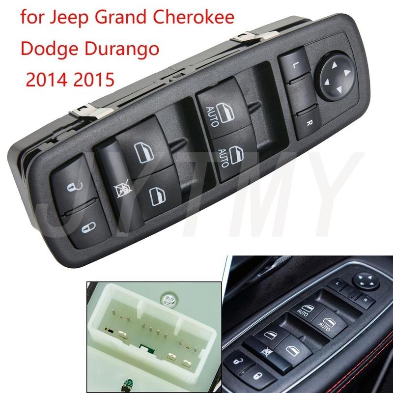 

Window Control Switch for Dodge Durango Jeep Grand Cherokee 2014 2015 Front Left Electric Glass Lifter Button Car Accessories