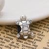 Beautiful Copper Ocean Series Shell Turtle Ship Charm Fit Original Bracelet Accessories Women Jewelry
