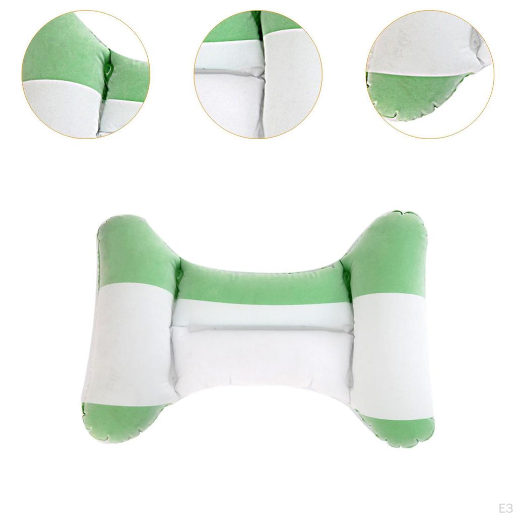Back Support Pillow Bed Portable Ergonomic Chair Low Cushion for Train