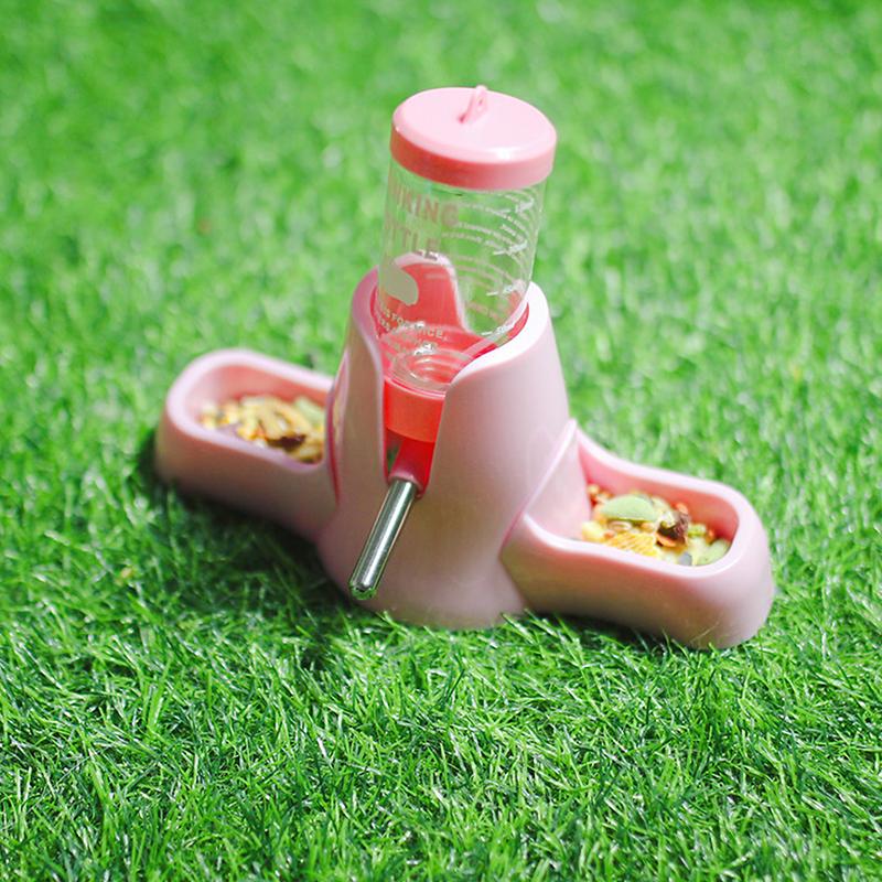 Hamster Vannflaske Smådyrtilbehør Automatisk Fôringsapparat Matbeholder Drikkeflasker for Kjæledyr