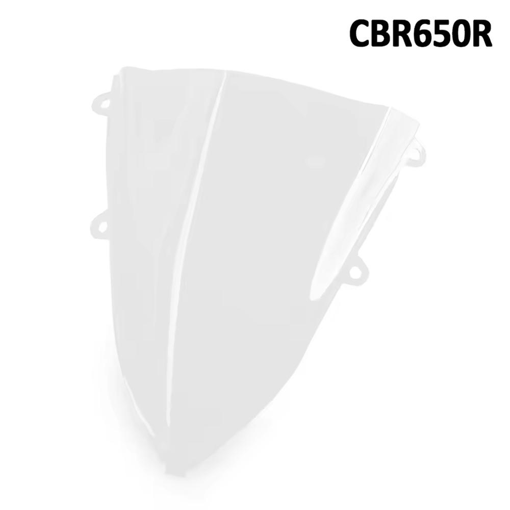 New Motorcycle Accessories Windsceen Double Bubble Windshield Wind Deflector Fairing For Honda CBR650R 650 R CBR 650R 2019-2025