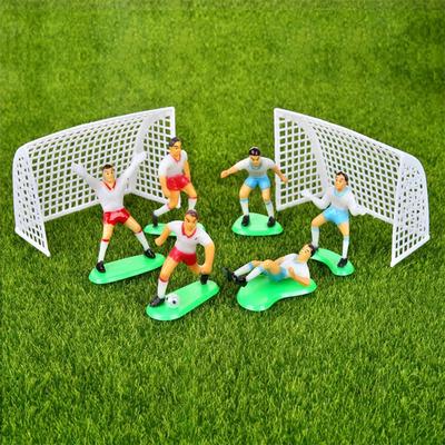 1 Set Football Game Cake Decoration Birthday Party DIY Gift Cake Children Doll Toys