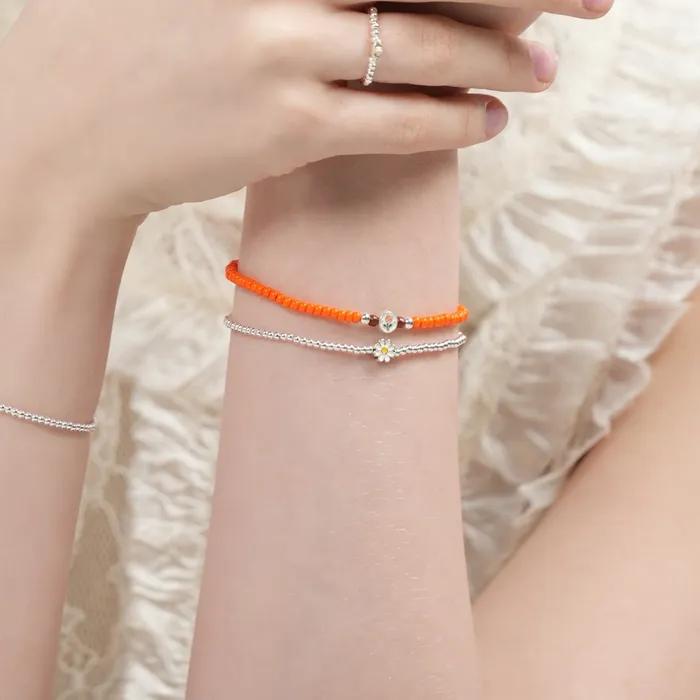Mini Motif Silverball Bracelet 2mm