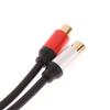Stereo Audio Y Cable 2Rca Male To 3.5Mm Female Aux Jack Adapter Audio Cord For Computer Mp3 Phone Speaker Home Theater Dvd