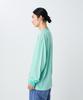 Summer Wool Stripe Long Sleeve for Men and Light Size M [Snow Peak] T-Shirt CS-26SU006 Long-sleeved T-shirt Women, Green,