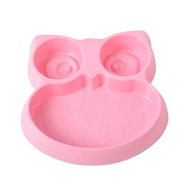 Buy Cute Animal Shape Pet Food Bowls Plastic Cat Dog Food Tray Dog