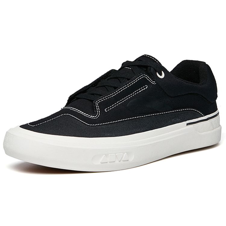 Anta Aoli All-Terrain Skateboard Non-Slip Lightweight Low-Top Skate Shoes Men Sneakers Black 112218011S-1