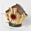 American Country-Style Birdhouse, Outdoor Decor, Garden Statue, Yard Ornament, Pet, Gardening, Landscaping, Resin
