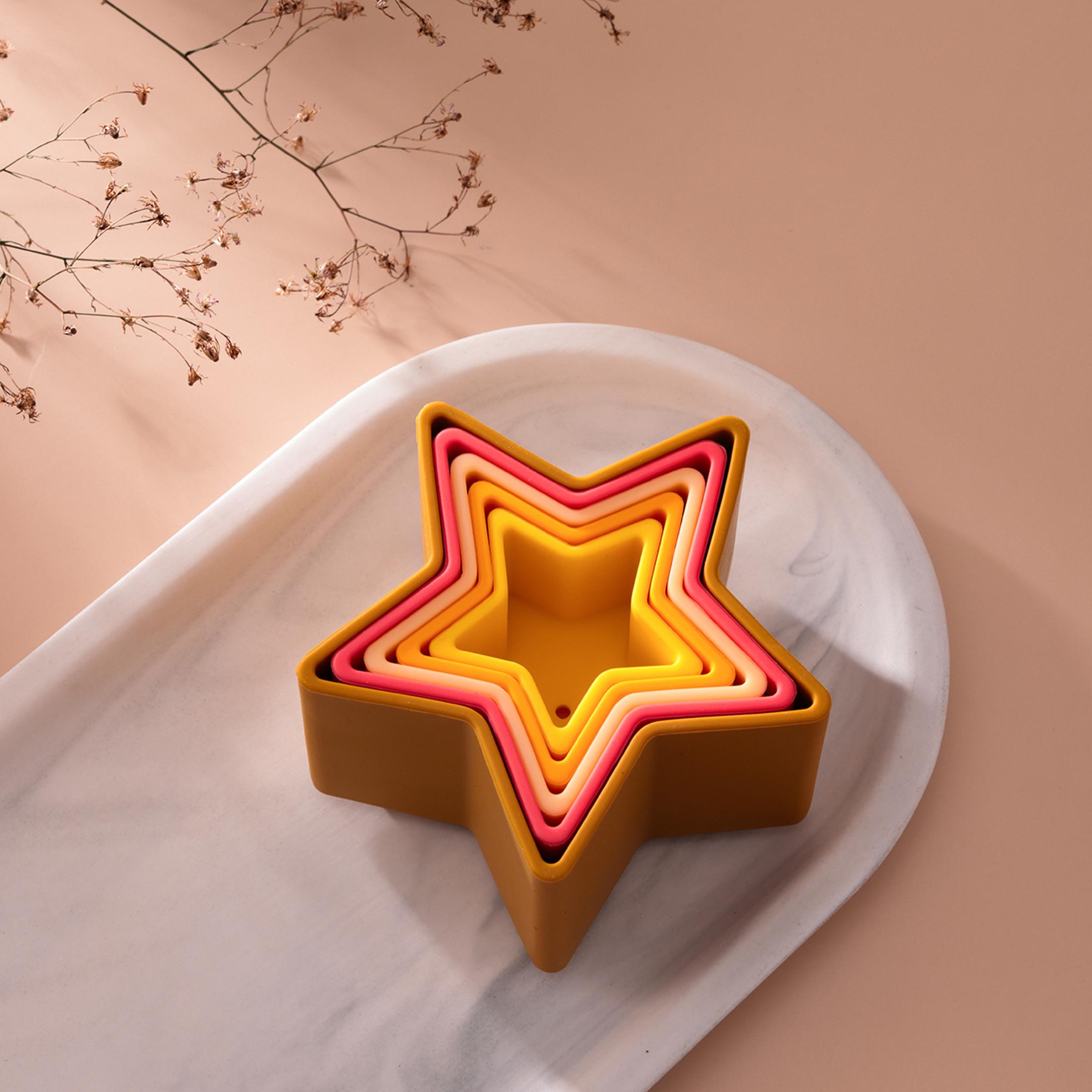 

Color Kids 1 набор Силиконовые Штабелируемые Блоки Прорезыватель Игрушка Не содержит БФА Мягкие Строительные Блоки Монтессори Развивающая Сенсорная Головоломка Для Ребенка