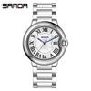 Sanda Universal Luxury Quartz Waterproof Watch for Business and Commuting - High-End Couple's Wristwatch