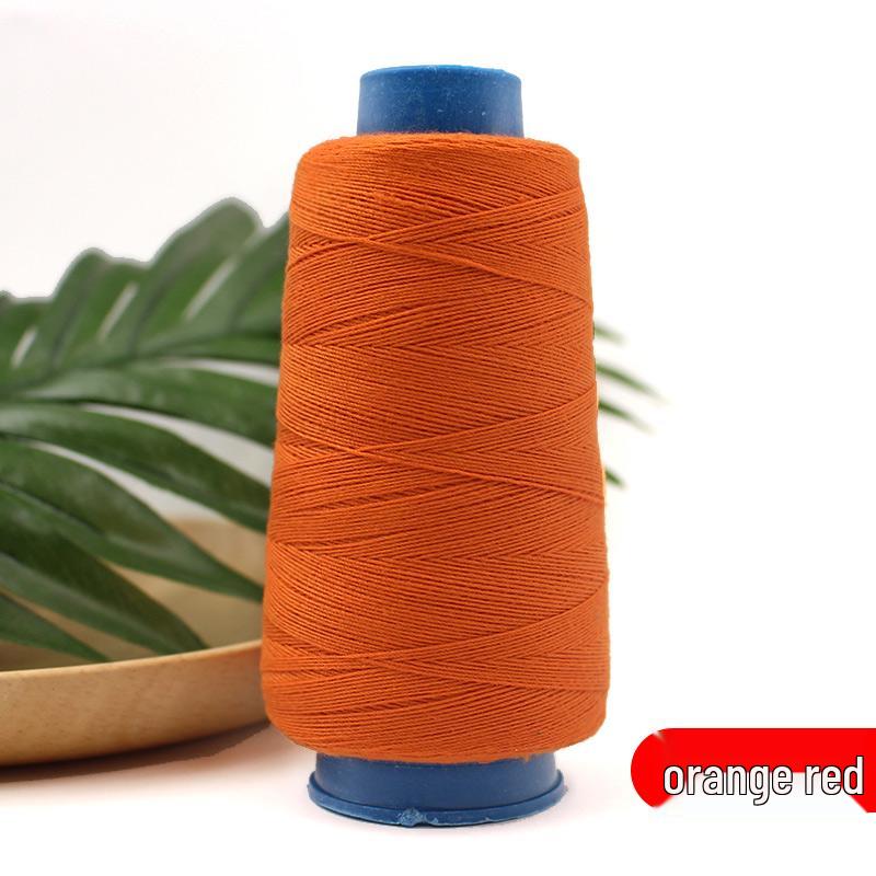 Polyester Sewing Thread: Black, White, Yellow - 203-Strand for Jeans, Canvas, Machine & Hand Sewing