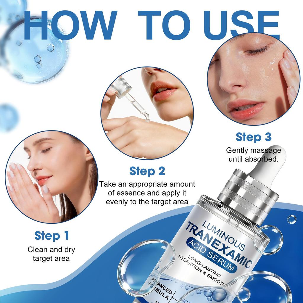 Tranexamic Acid Serum Demine Brightening with Kojic Acid Niacinamide