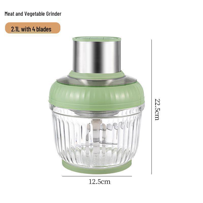 Automatic Multi-Functional Electric Meat Grinder & Garlic Paste Chopper for Baby Food