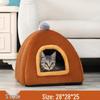 Pet Nest: Dual-Use Yurt Dog and Cat Bed for Small and Medium Dogs, All-Season Comfort